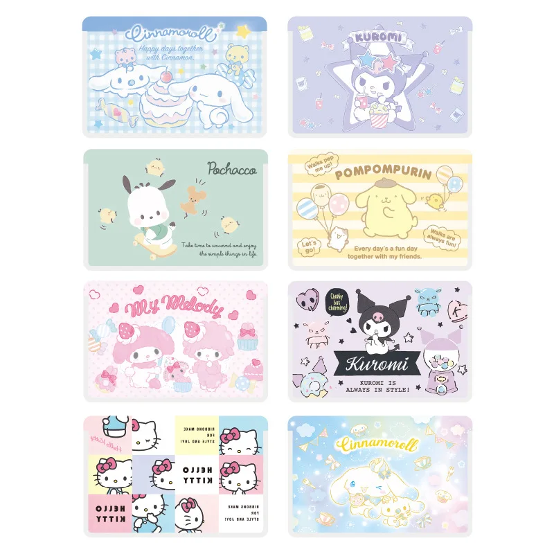 2025 جديد سانريو كورومي ميلودي لوريل كلب باشا كلب شفاف لطيف بطاقة الهوية بطاقة البنك حافلة حامل بطاقة الطالب #5