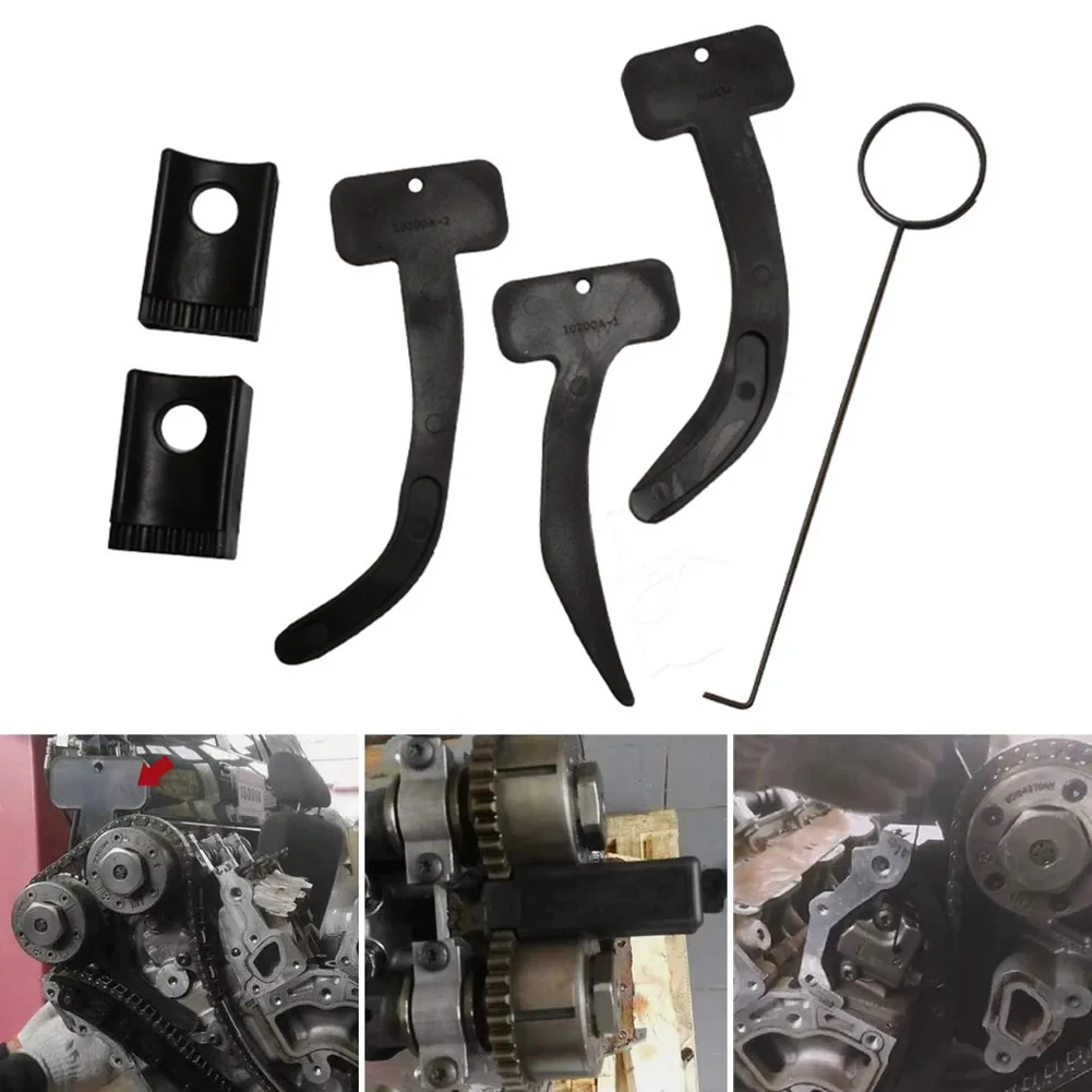 

6 шт. автомобильные инструменты для цепи ГРМ распределительного вала для Chrysler для двигателей Dodge 3,6 л 10200A 10202, инструмент для синхронизации двигателя