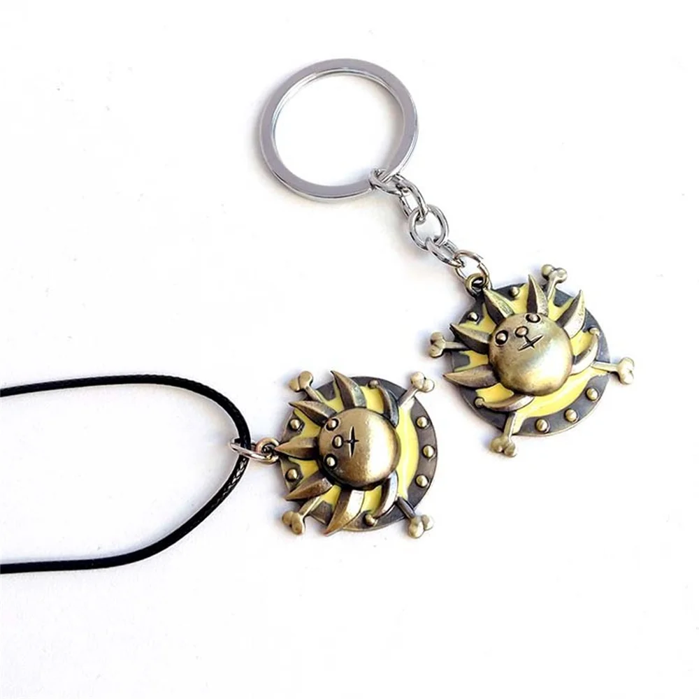 

Брелок в стиле аниме One Piece Thousand Sunny, брелок и ожерелье для фанатов, подарок, металлический кулон, фигурка, косплей