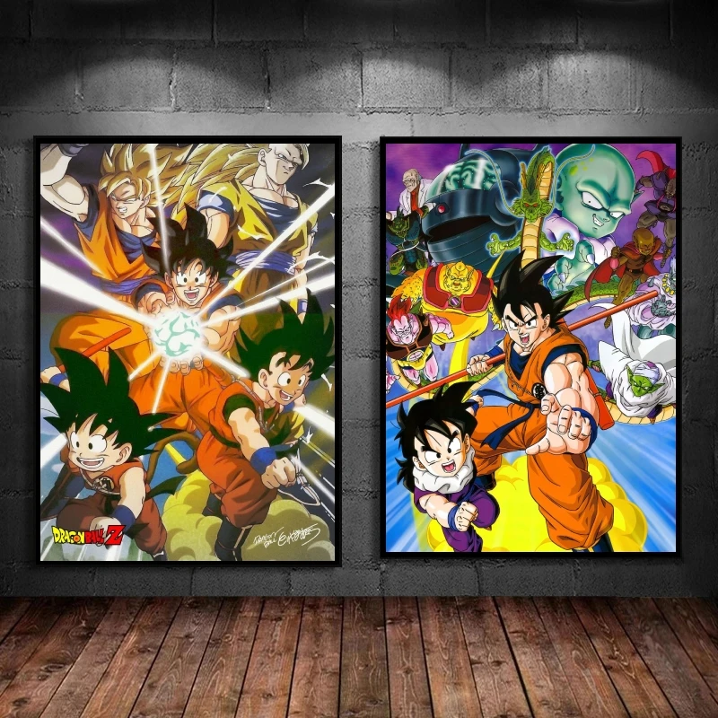 

Poster And Painting Dragon Ball Gohan Wall Decoration Hanging Picture Living Room Gifts Modern Home HD Print Art Prints Classic