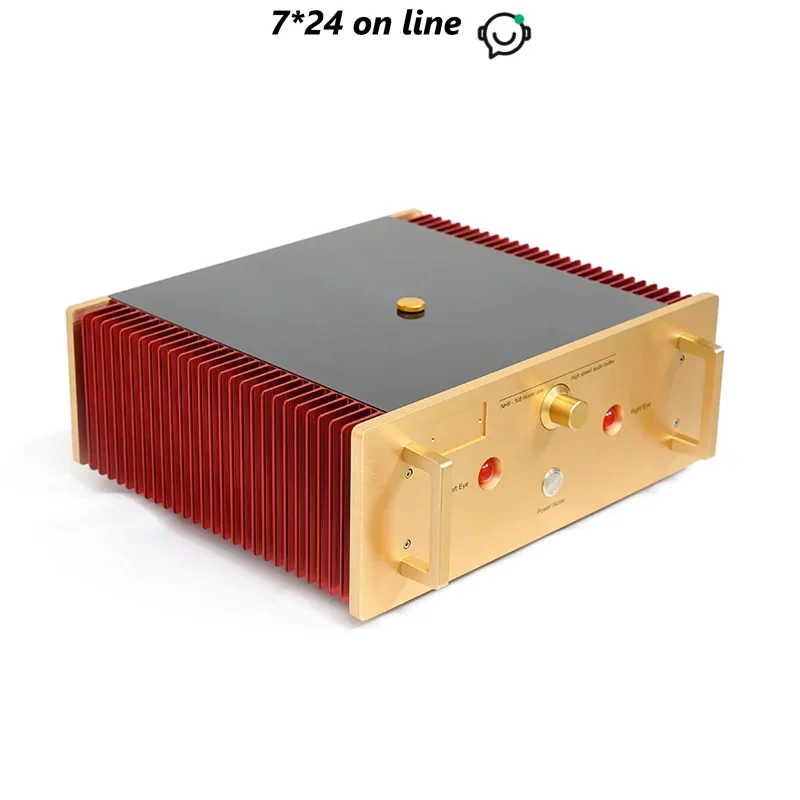 WL-01 No Negative Feedback Study/Copy Dartzeel NHB108 Power Amplifier 140W*2 8Ohm OFC Super Pure Cooper Transformer Best Sound