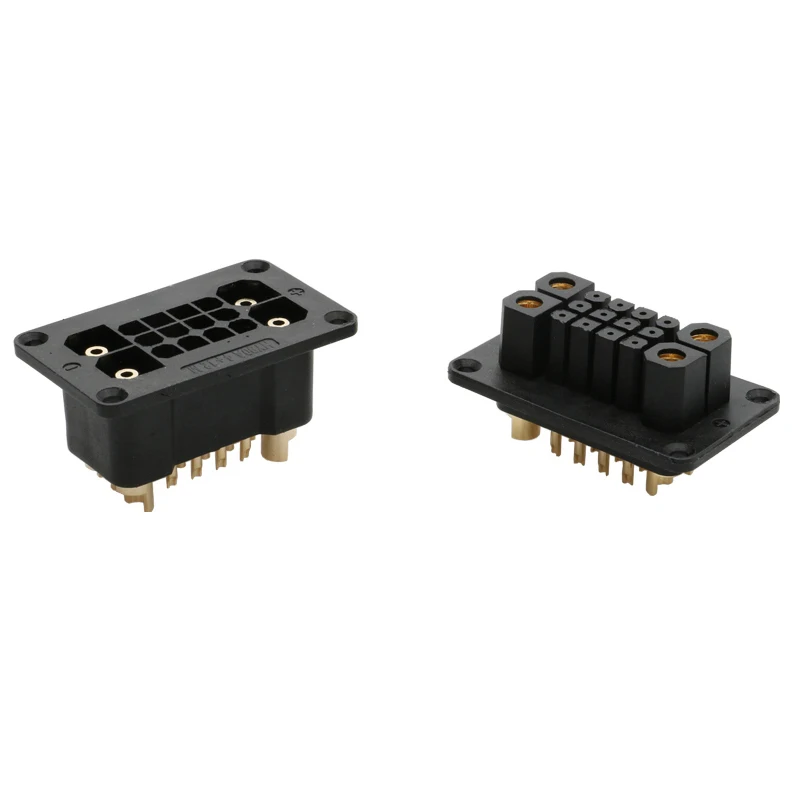 5Pairs HY90A 4+12 Male Female Plug DC 500V 90A Large Current Connector Anti-reverse Insertion Design for Model Soldering Adapter