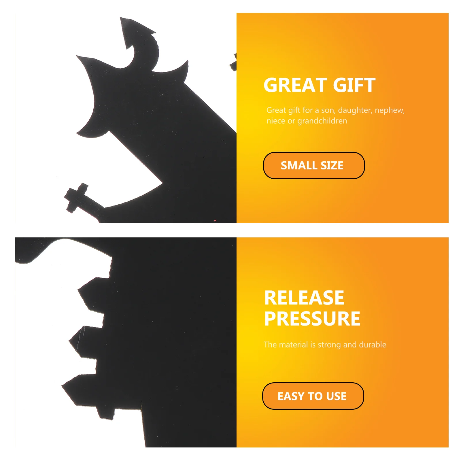 8 مجموعات مضحك خدش ورقة الخفافيش النمذجة الحرفية أطقم الإجهاد الحسي الإصدار بطاقات الصفر DIY بها بنفسك المواد الفنية #4