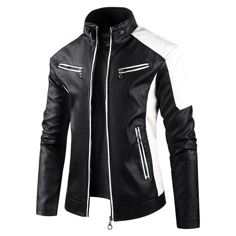 Thumbnail 3 - #22 Latest Mens Faux Leather Coats Offers