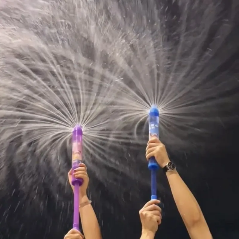 

2Pcs Mixed Style Upgraded Simulated Firework Water Gun, Romantic Atmosphere Props Under Street Lamp, Souvenir & Gift