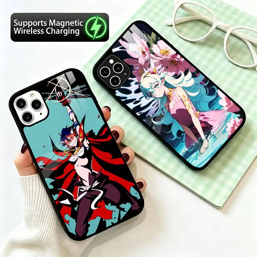Gurren Lagann Lordgenome  Phone Case For iPhone17,16,15,14,13,12,11 Plus,Pro Allows magnetic wireless charging