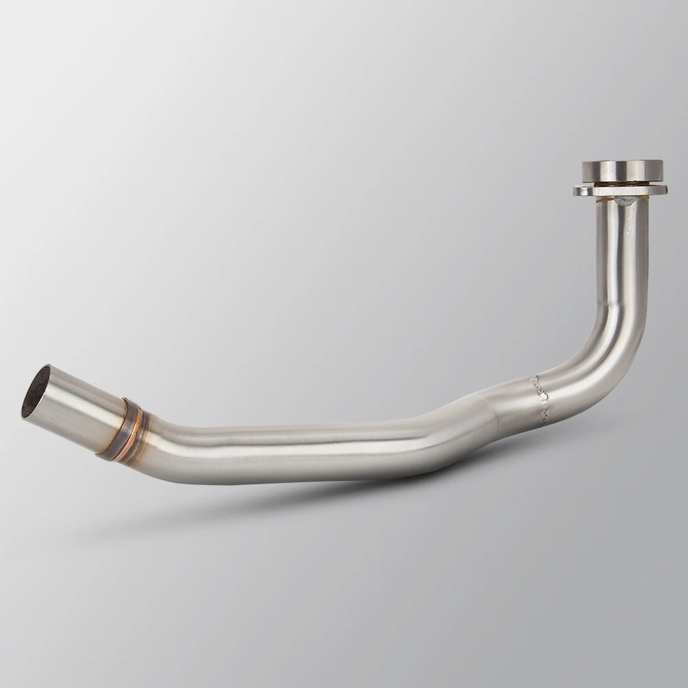 Image of Für Honda ADV350 Forza350 NSS350 2021-2024 Motorrad-Auspuffanlage Roller-Krümmerrohr Vorderes Mittelverbindungsrohr