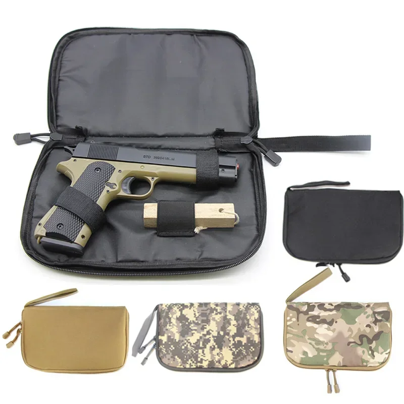 

Tactical Glock 1911 Taurus G2c Concealed Carry Universal Pistol Bag Gun Pouch Portable Handgun Holster Magazine Case Hunting