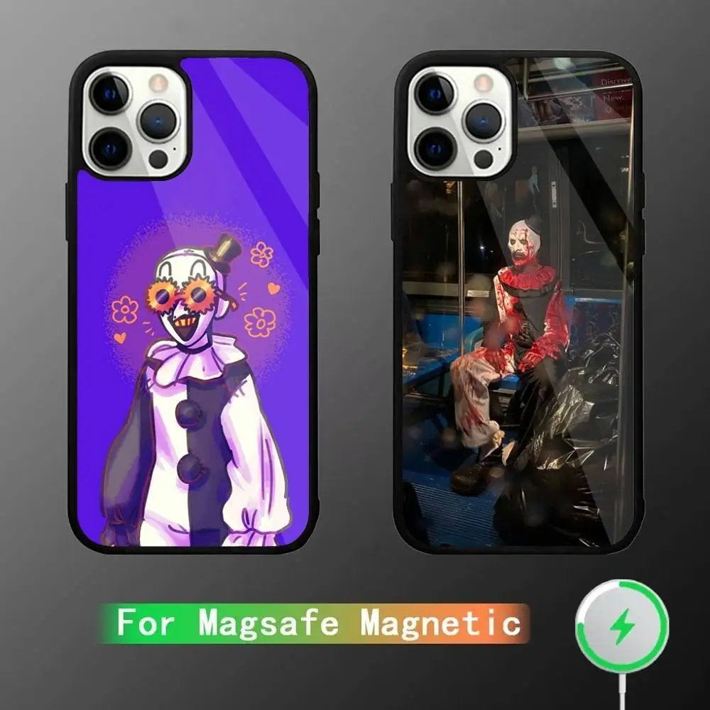 

Art the C-Clown Phone Case For iPhone 17,16,15,14,13,12,11,Pro,Max,Plus,Mini,SE4,E Magnetic Magsafe Wireless Charging