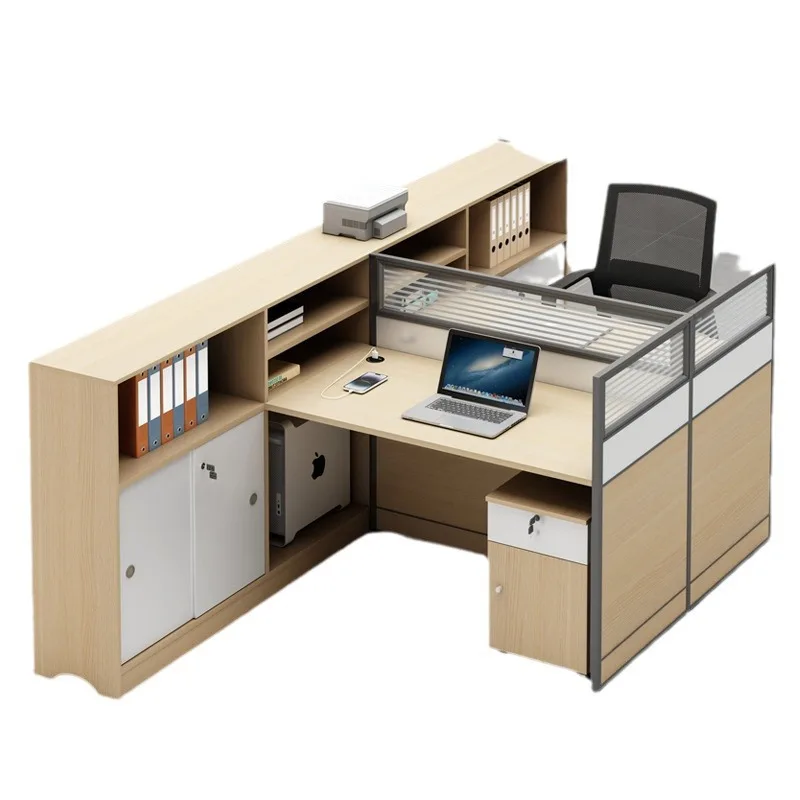 

Офисный стол для персонала, комбинированный стол для персонала, офисный экран, компьютерный стол для финансов