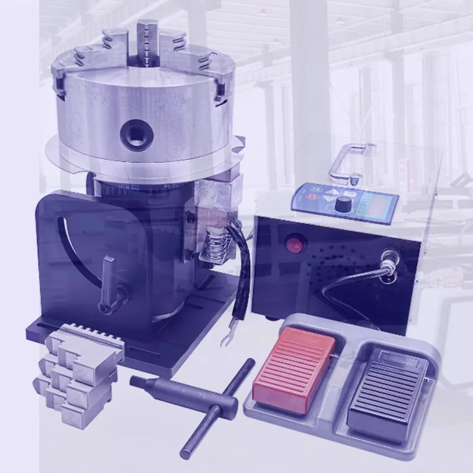 Laser handheld welding argon arc welding marking machine, electric rotary table, CNC ring seam welding precision positioner