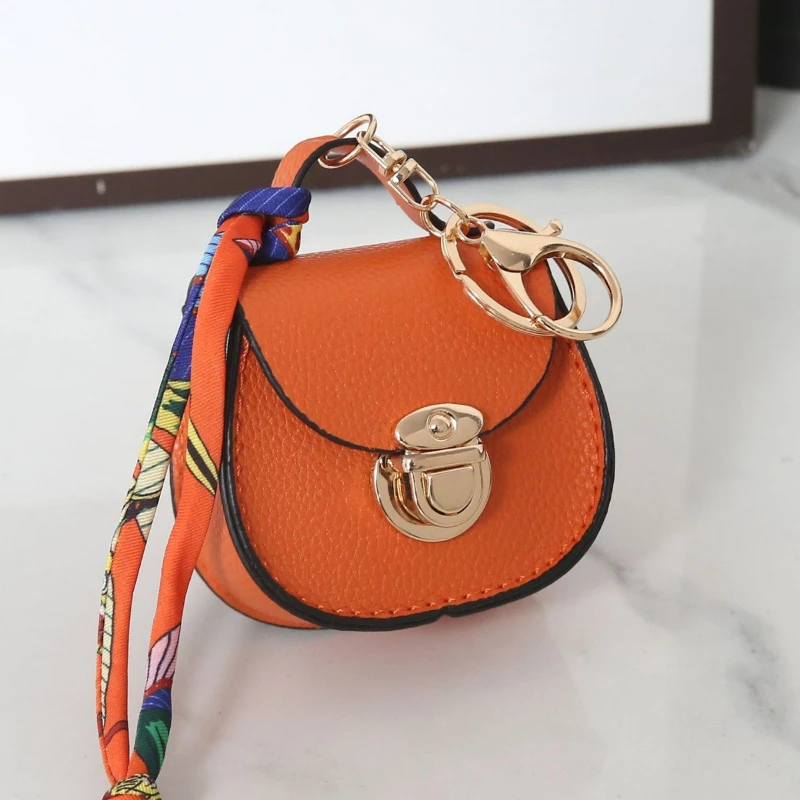 

2025 New Popular Versatile Saddle Small Bag Zero Wallet Pendant Portable Multi functional Bag Pendant Keychains