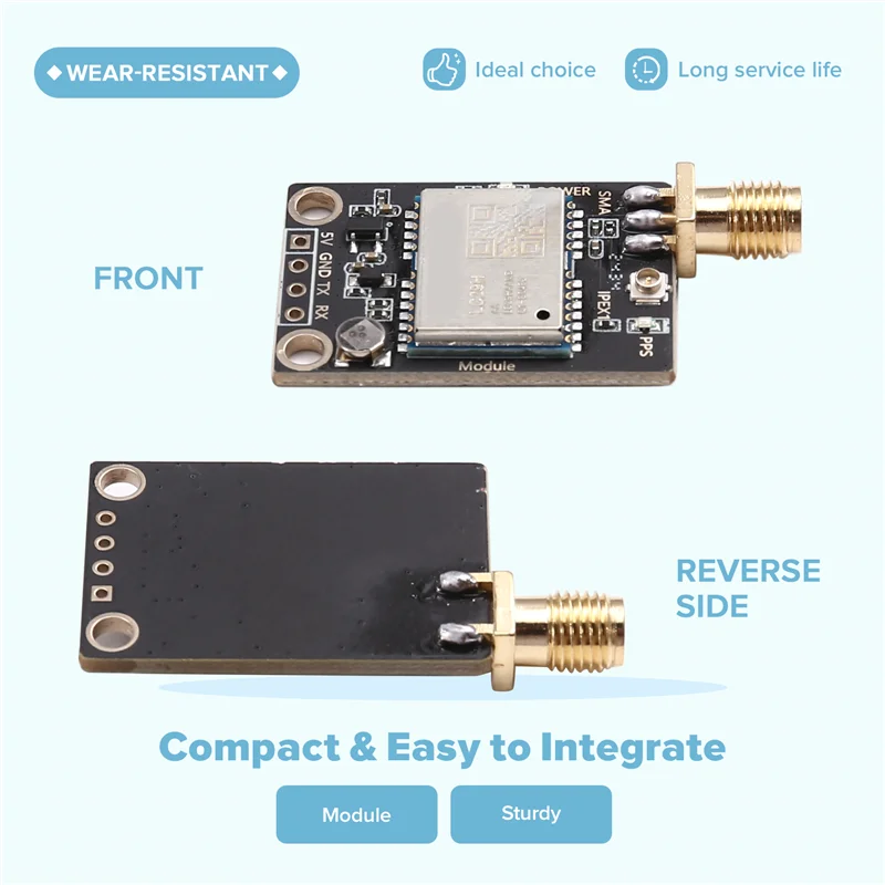 Exquisite-RTK Base Station Board Output RTCM Data High Precision Positioning Module LC29HAA