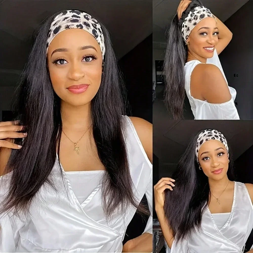 Thumbnail 2 - #15 Popular Human Hair Headband Wigs Choices