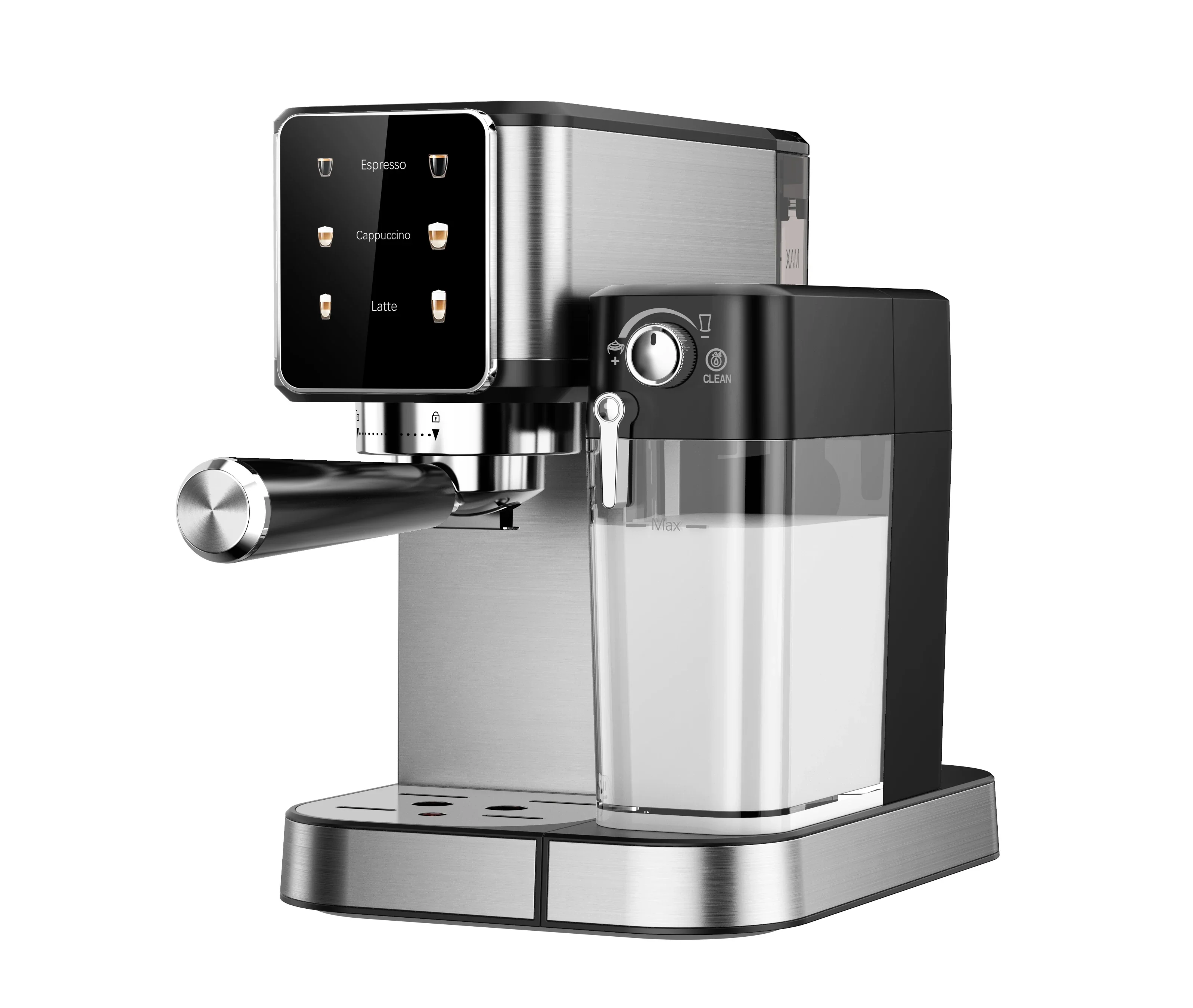 High Costeffective Easy Control 20 Bar Touch Screen Commercial Cappuccino Latte Espresso Coffee Machine