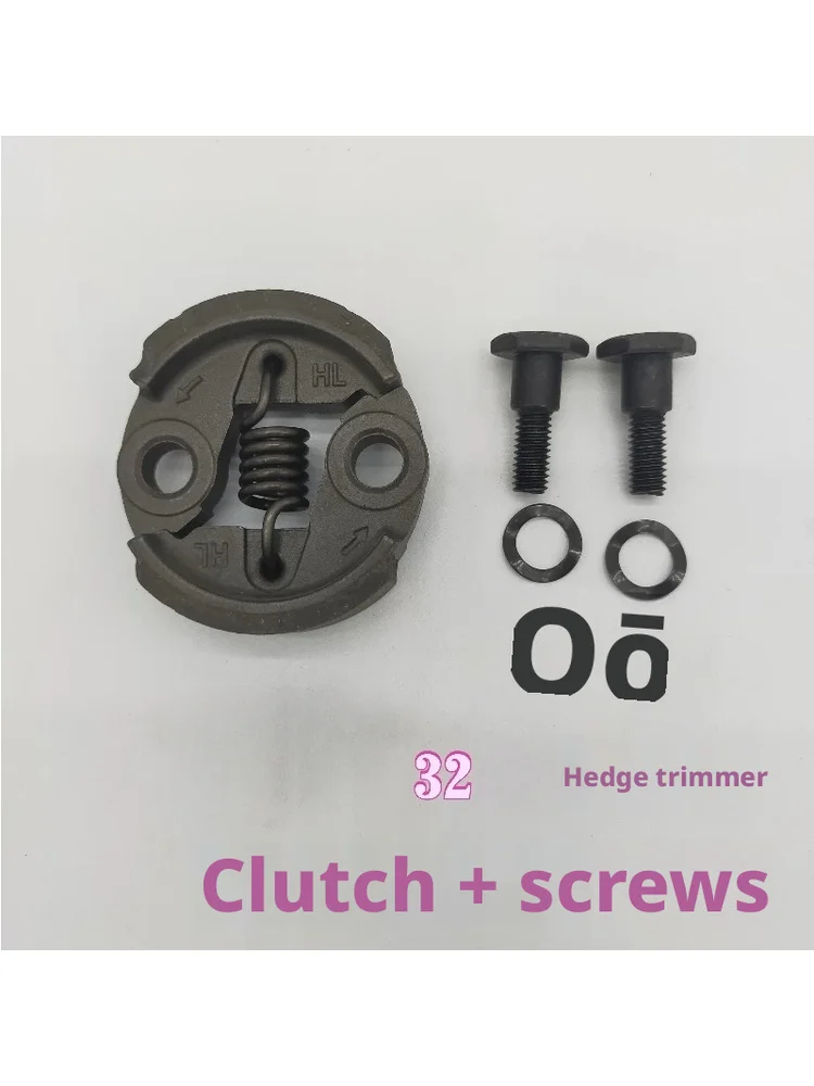 32CC Clutch Pads With Screws Springs Washers For 2 Stroke ATV Dirt Bike Lawn Mower Modified Replacement Parts Wholesale Hardware