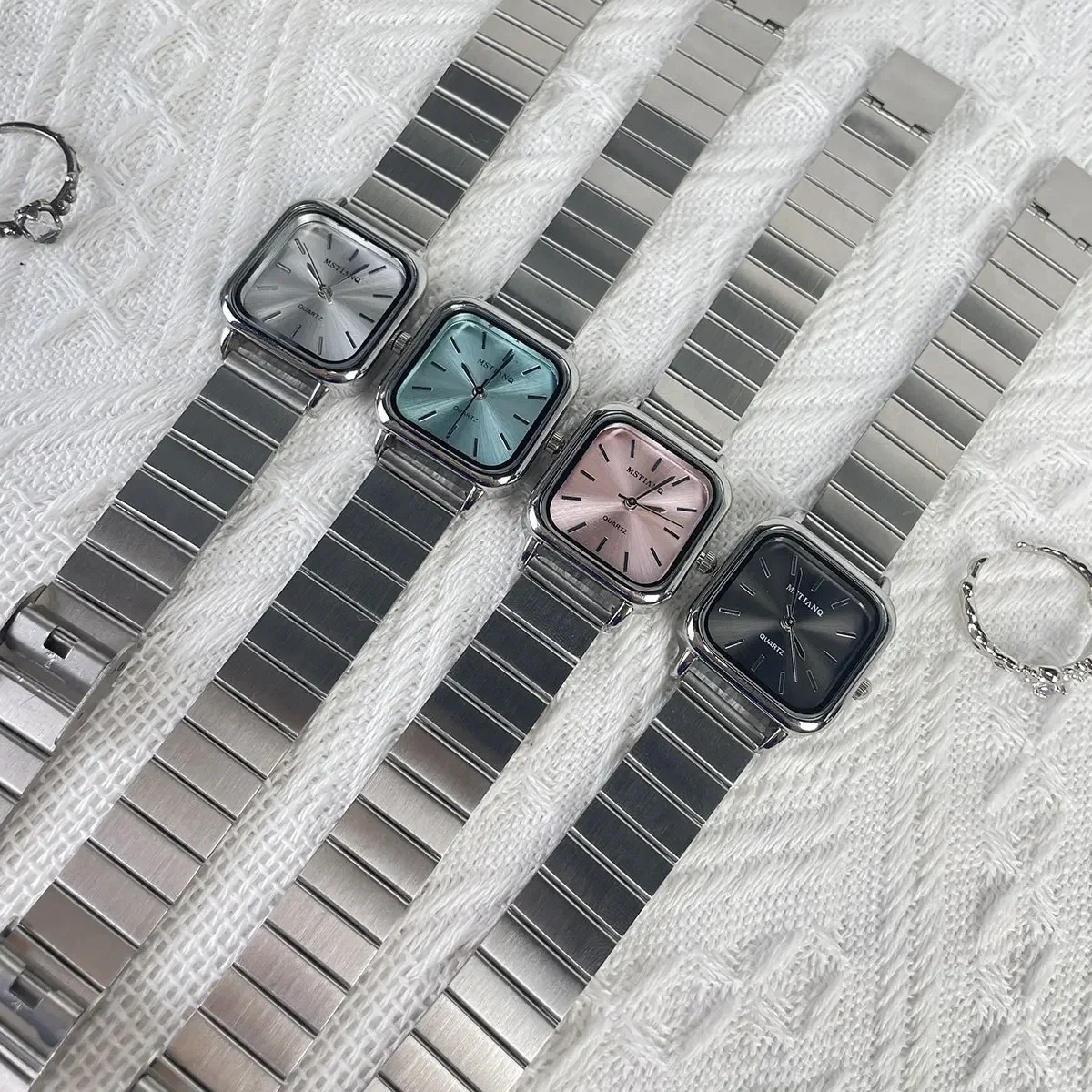 Moda senhoras relógios marca superior de luxo negócios cinto aço feminino quartzo relógio pulso bonito presentes montre femme