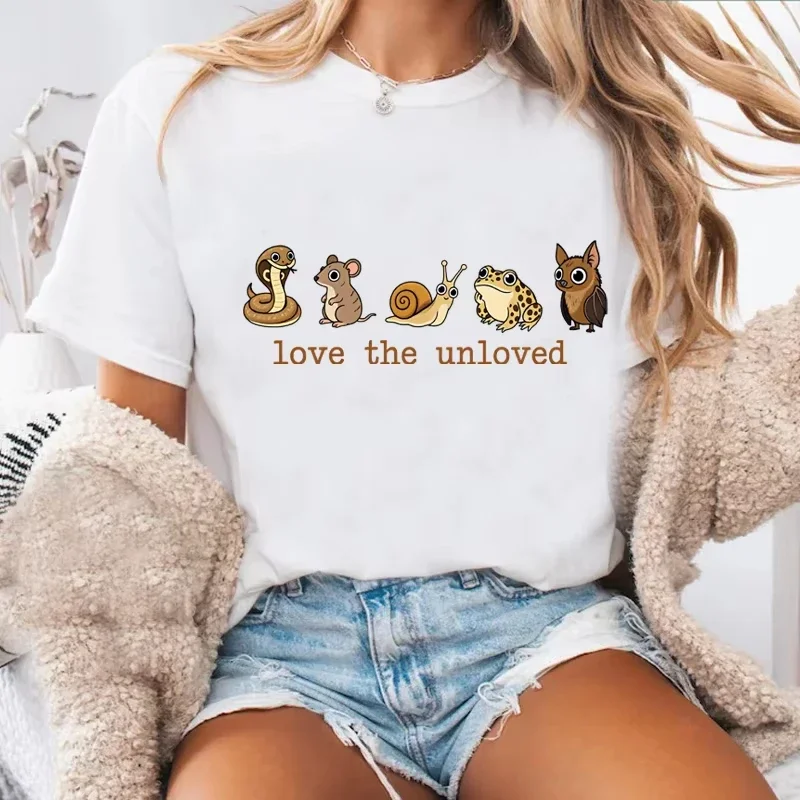 Love The Unloved T Shirt Men Women Cute Weird Animal Lover Graphic Tees Casaul Cotton Short Sleeve Printed Tshirt Tops