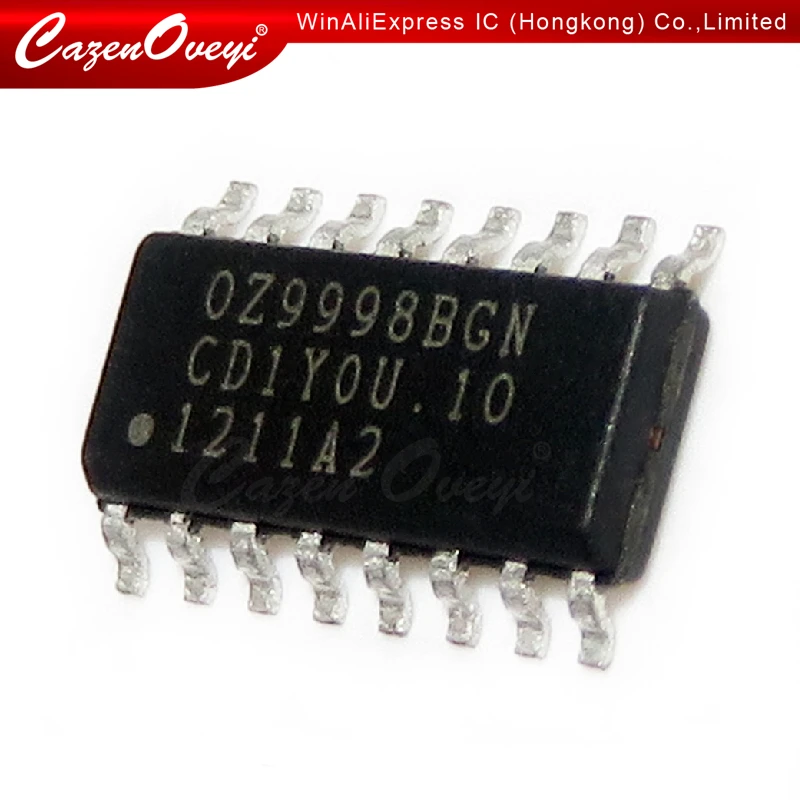 2 pçs/lote OZ9998BGN OZ9998 SOP-16 Em Estoque