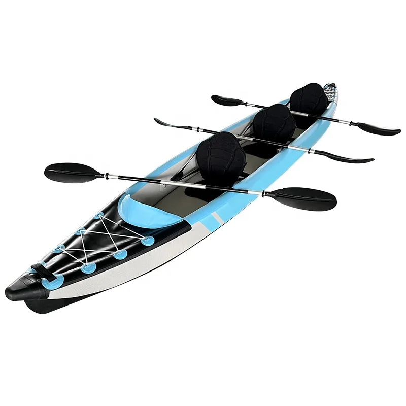 Kayak de pesca 1 2 3 personas Kayak de turismo Kayak plegable canoa deportes acuáticos