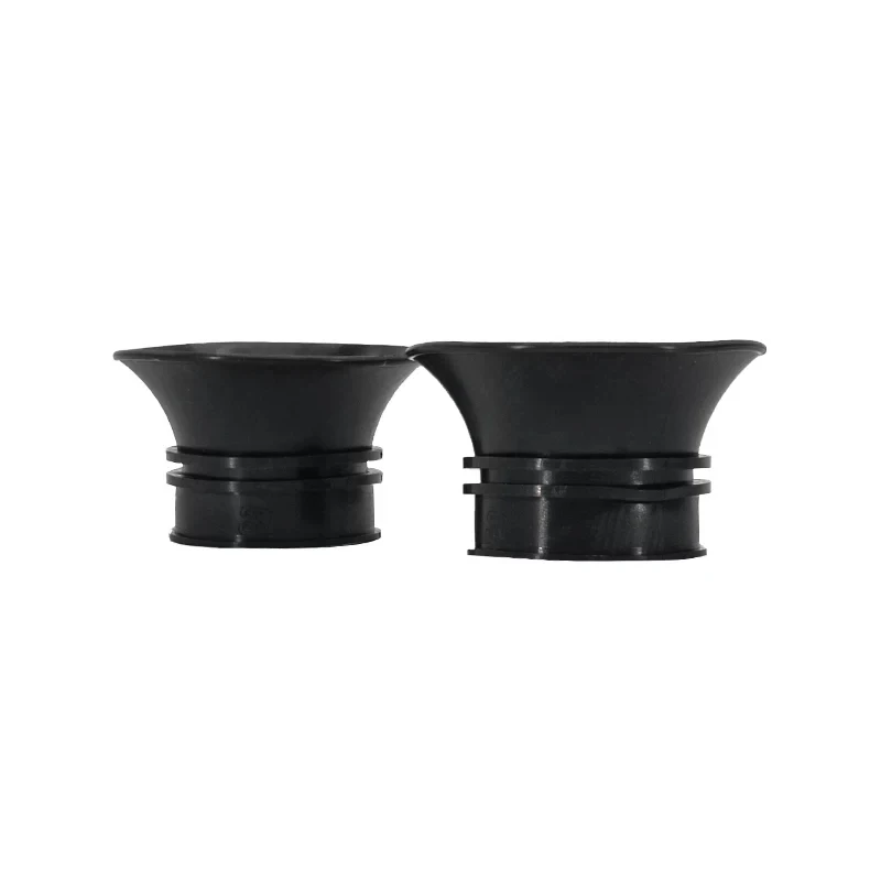 1Pair For CFMOTO 450SR High Flow Rubber Intake Funnel Velocity Stack Motorcycle Air Intake Replacement Modified Accessories
