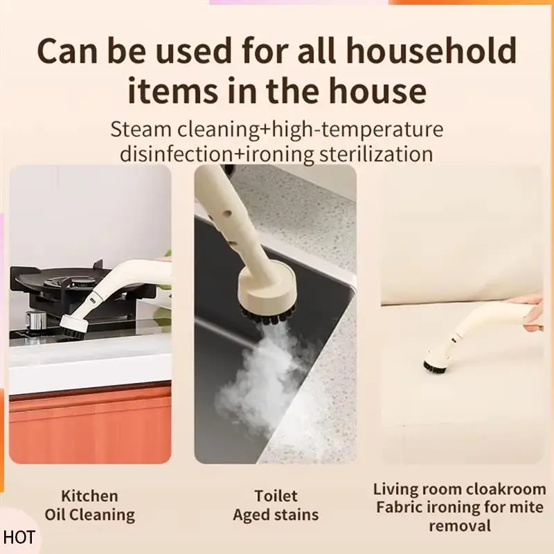 

A49Z Handheld Steam Cleaner Sterilizer For Home High Temperature Cleaning Device EU Plug