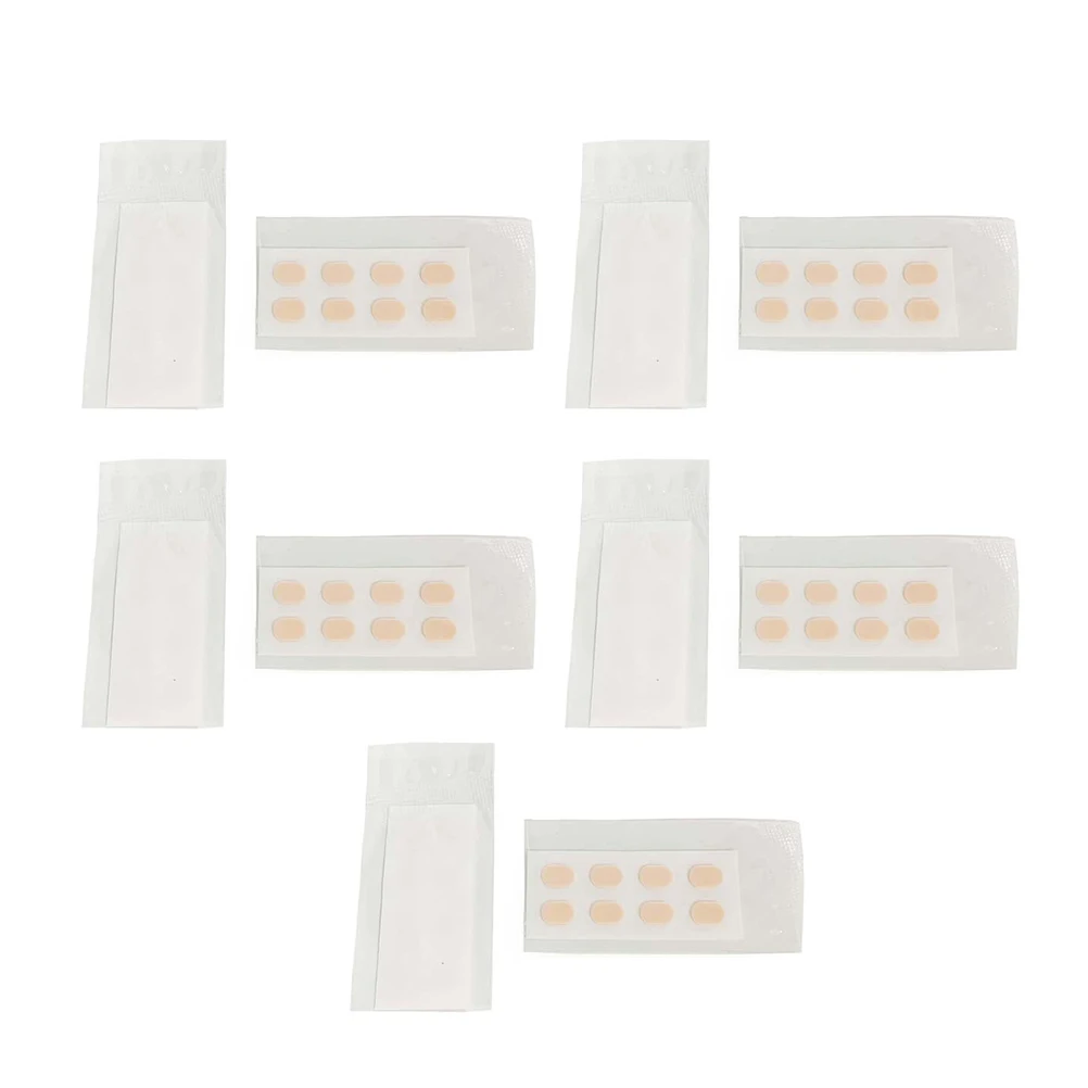

80pcs Nose Pads Anti skid Comfortable Adhesive Patches for Glasses Sunglasses EVA Material Practical Accessories