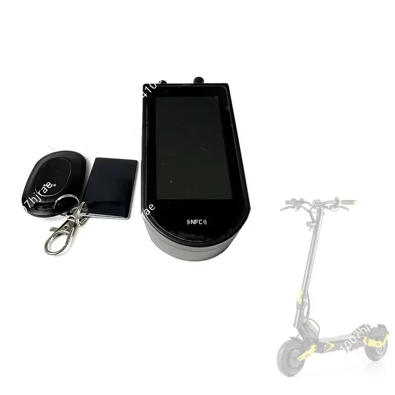 APP Version Black Remote Key & TFT Display Screen For Teverun Blade Mini Pro / Ultra Electric Scooter Replacement Parts
