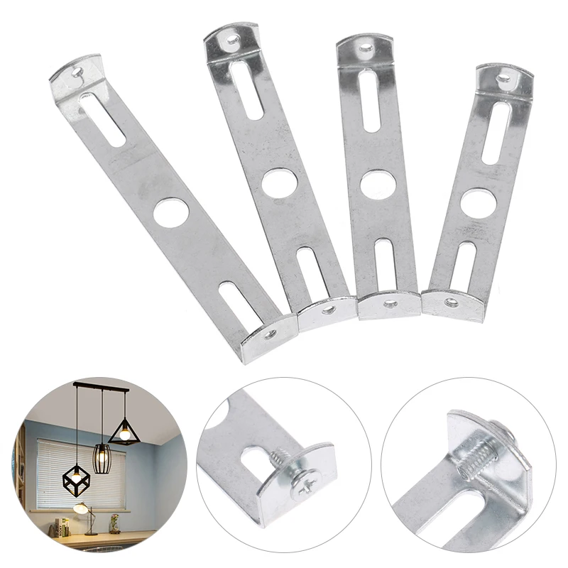 Bracket Mounting Iron Bar With Fixed Screws Ceiling Lamp Ceiling 35-115mm Replacement Bracket Ceiling Plate Lighting Accessories