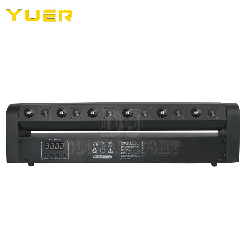 6 Eyes Red + 6 Eye RGB Scanning Laser Stage Effect Bar Beam Lighting for DJ Disco Party Wedding Moving Head Projector Wash Spot