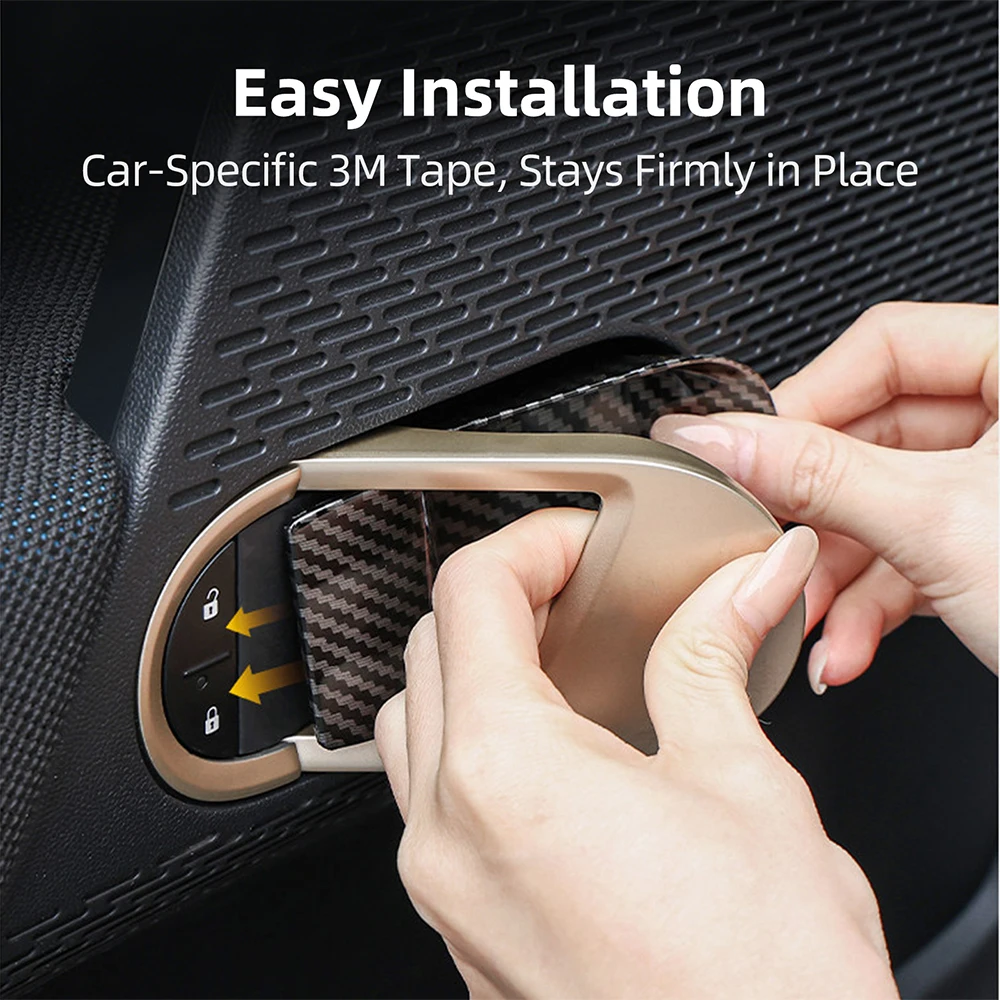 For Mini Electric Cooper E/SE J01 EV Aceman J05 Car Inner Door Handle Bowl Cover Trim Decoration Shell Car Interior Accessories