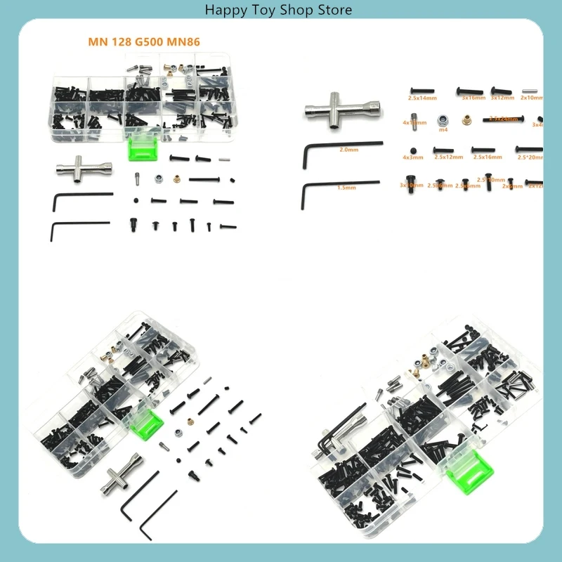 

MN 1/12 MN128 MN86 G500 Набор инструментов для модификации радиоуправляемого автомобиля, запасные части ​