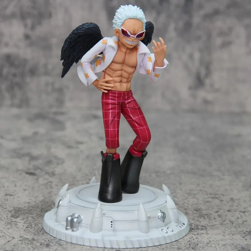 One Piece Anime Figures Donquixote Doflamingo Figurine Seraphim Figure Pvc Statue Model Collection Desk Decora Toy Birthday Gift