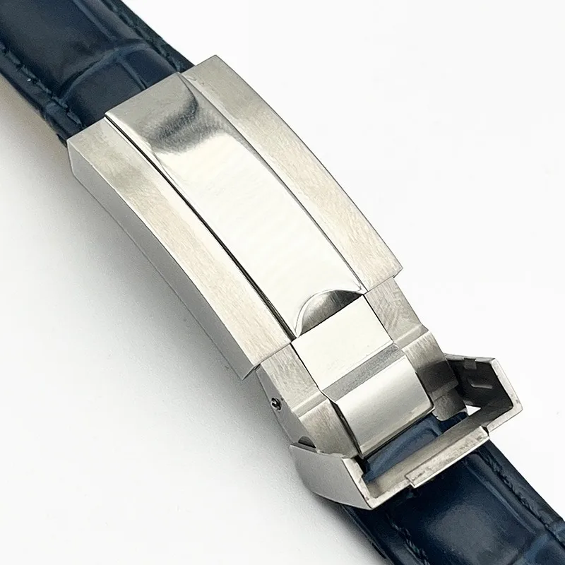 Watch Bands For Rolex SUBMARINER Yacht-Master DAYTONA GMT Crocodile Grain Leather Men Strap Watch Accessories 20mm