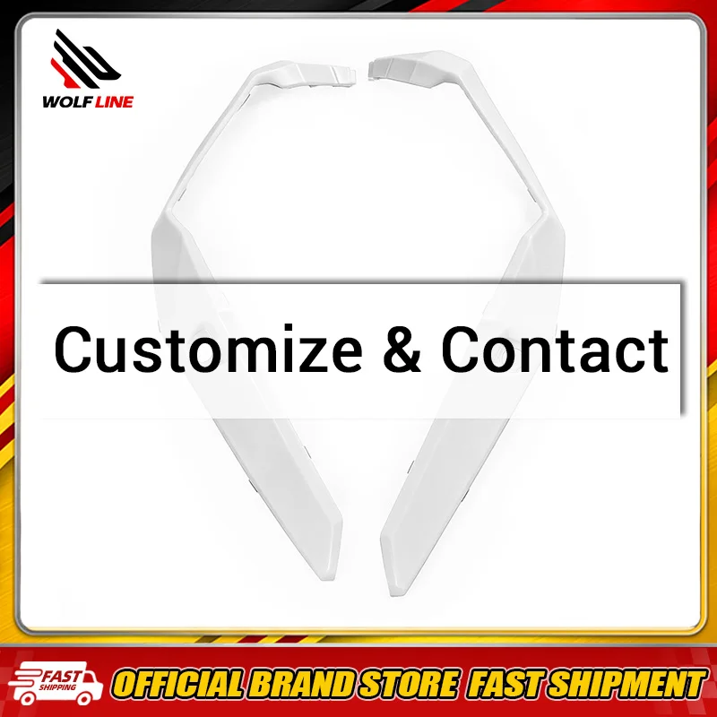 WOLFLINE Driver Lower Side Foot Pedal Step Cover Fairing For Honda X-ADV 750 2021-2024 Motorcycle Frame Bodywork Protector