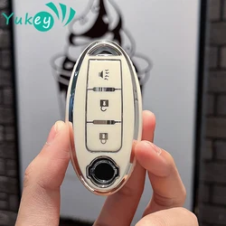 For Nissan Versa Maxima Altima Rogue Armada Sentra Murano Infiniti FX35 QX60 TPU Car Key Case Cover Key Shell Fob