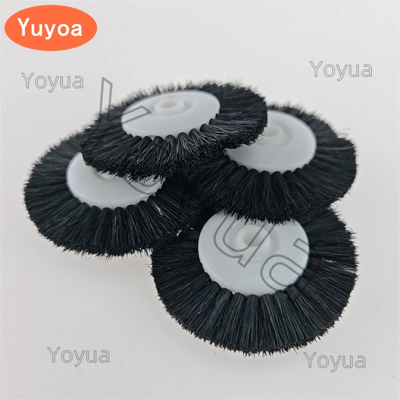 

40 шт. 2C 66 мм полировальная щетка с черной щетиной, абразивная щетка для полировки, стоматологическая лабораторная полировальная щетка, колесо ювелирных изделий, вращающиеся чистые инструменты