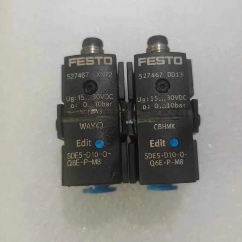 Teile für Festo FESTO Drucksensor SDE5-D10-O-Q6E-P-M8 527467
