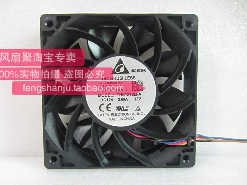 

Freight free new original Delta 12cm12025 12V3A THB1212B/B-A violent booster cooling fan
