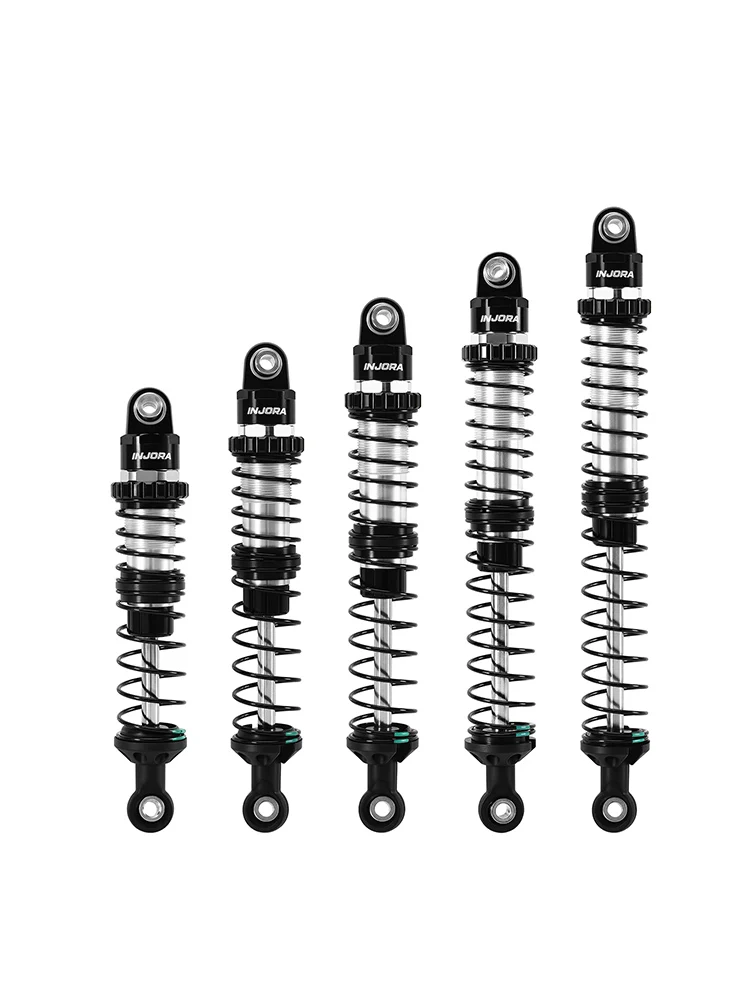 INJORA DRX Dual-Rate Spring Oil Shocks voor 1/10 RC Crawlers, 80 mm / 90 mm / 100 mm / 110 mm / 120 mm - afbeelding 2