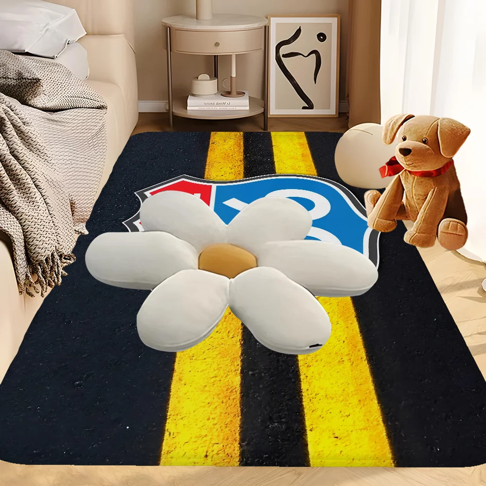 

R-Route 66 Hallway Carpet Non-Slip Laundry Room Mat Laundry Decor Balcony Child Living Room Bedside Area Rugs