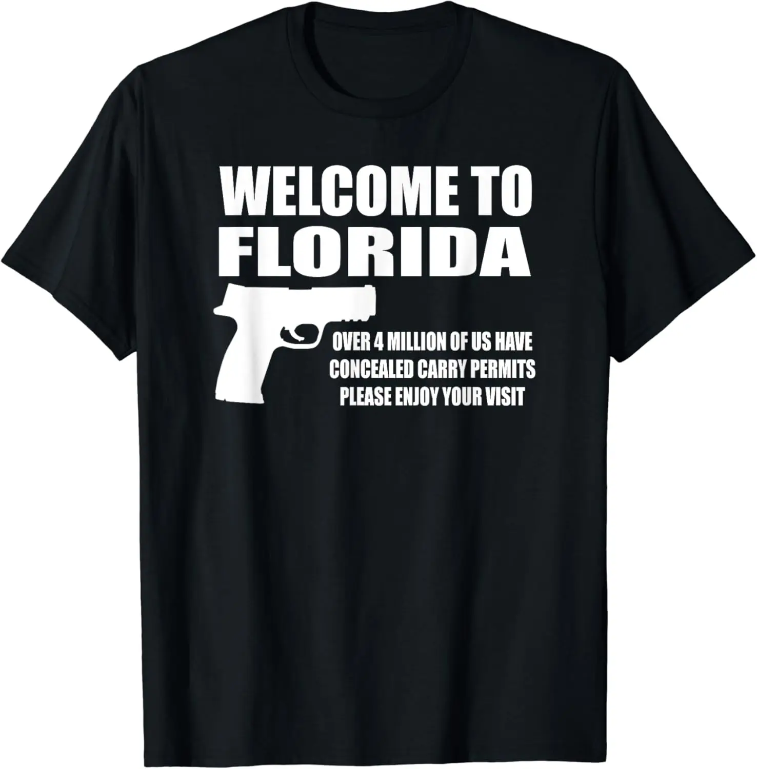 

Добро пожаловать в футболку Florida Pro Gun