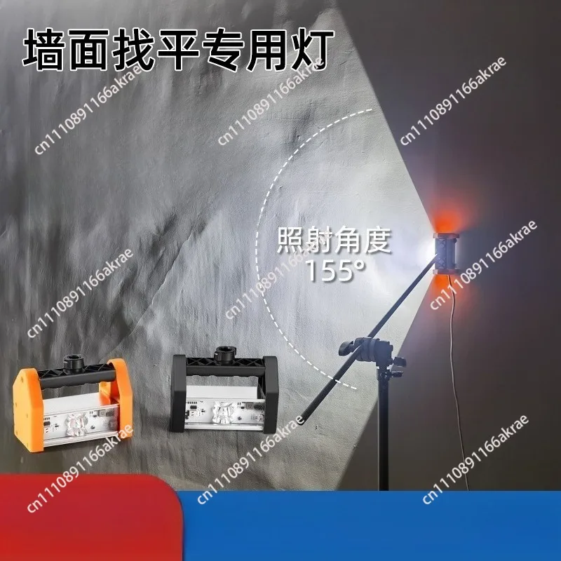 New LED polished spotlight putty wall light 2.0 double head effect construction acceptance light clear corner light