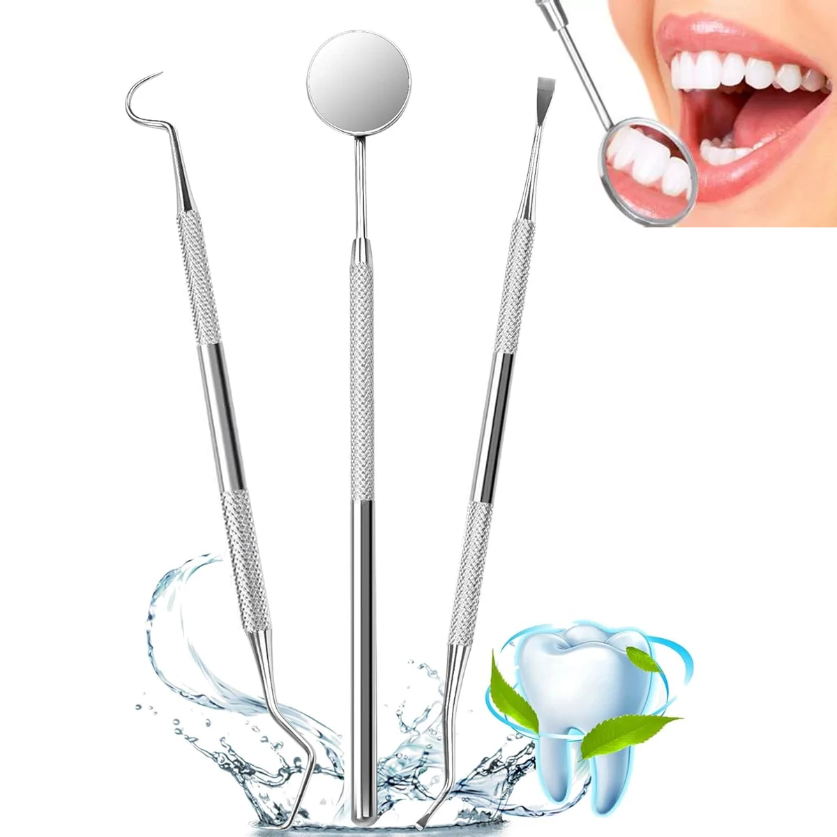 

1Pcs Tartar Scraper Scaler Plaque Remover Teeth Cleaning Tool Dentist Dental Hygiene Dental Calculus Remover Oral Care