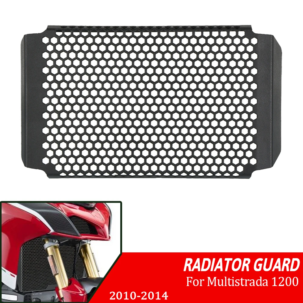 

For Ducati Multistrada 1200 ABS Touring S Sport S Pikes Peak S GT 2010 2011 2012 2014 Motorcycle Radiator Guard Oil Cooler Guard