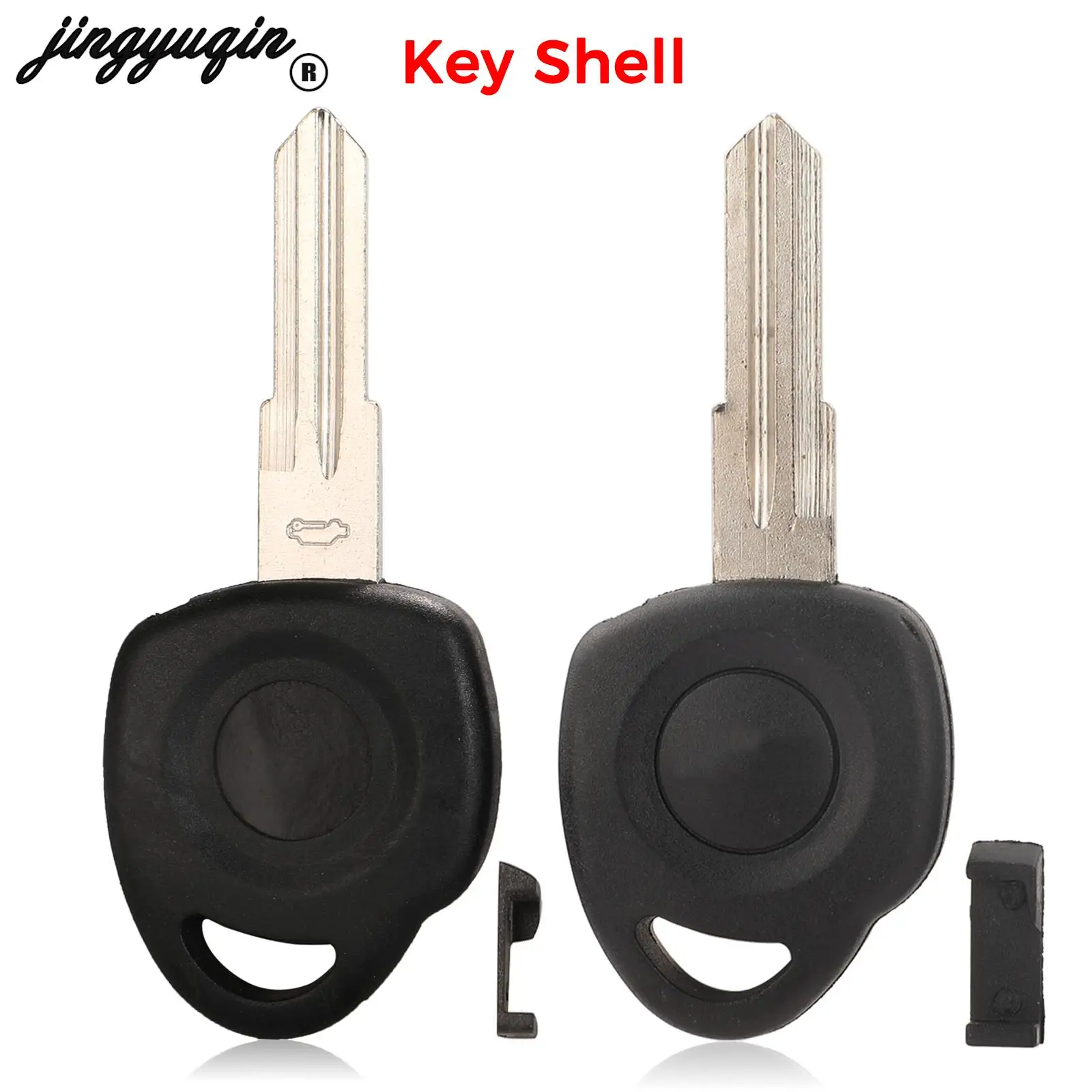 

jingyuqin Remote Car Key Shell Case Replacement For Chevrolet Cruze Epica Lova Camaro Impala Transponder Fob