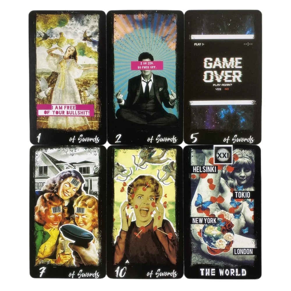 Ass Tarot Cards A 78 Deck Oracle English Visions Divination Edition Borad Playing Games