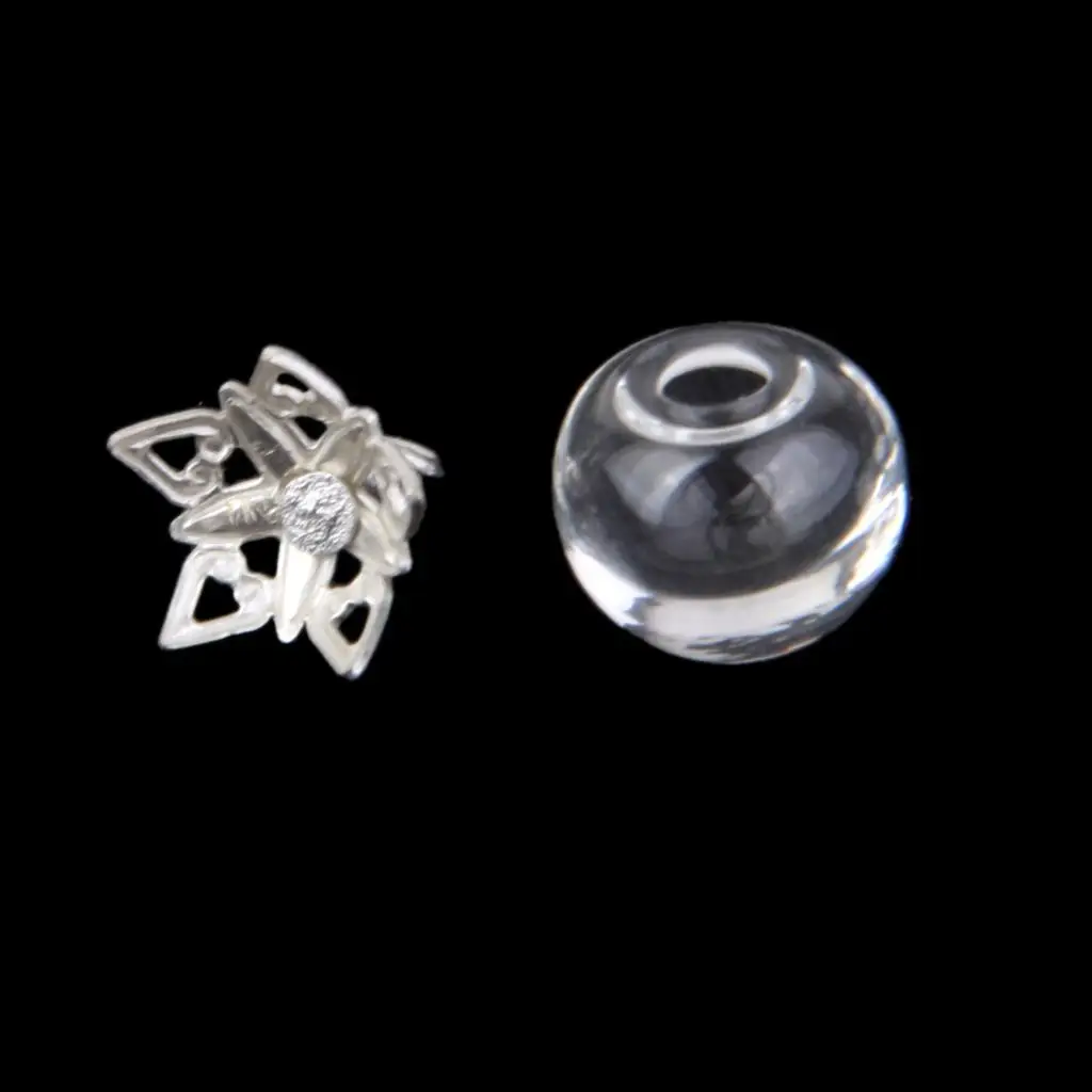 

Мини-бутылка, стеклянный кулон, DIY ювелирный контейнер, подвеска в виде бутылки для изготовления бутылок с пожеланиями духов