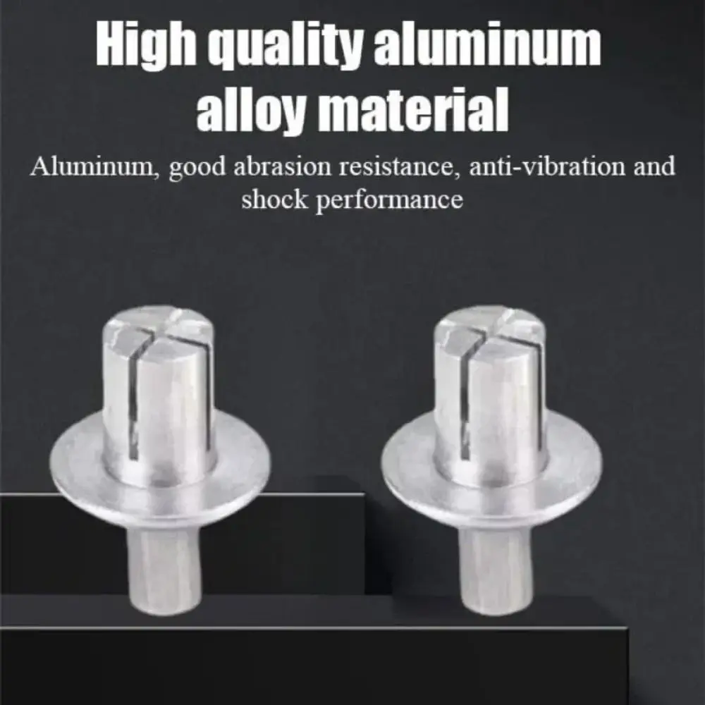 50Pcs Aluminum Alloy Expansion Rivets Round Head Hammer Drive Hammer Drive Rivets Lightweight Expansion Structure