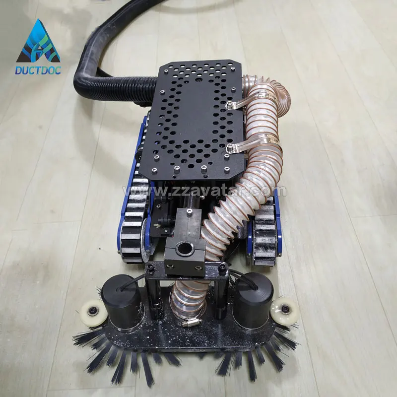Air Duct Vent Cleaning Robot For Sale With Vacuum Cleaner And Control Box